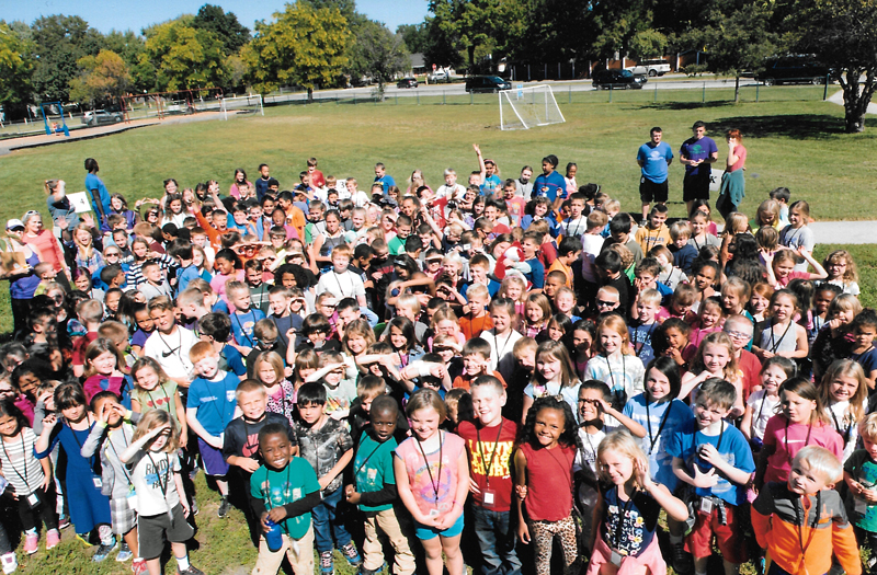 Photo of Deerfield Marathon Club, May 2017.